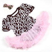 0-12M Lovely Baby Toddler Girls Ruffles Tutu Dress Romper One-Piece Outfit Dresses Clothes  Headband SM6