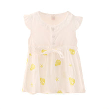 0-4Y Baby Girls Princess Dress Ruffle Button Tutu Kids DressesSM6