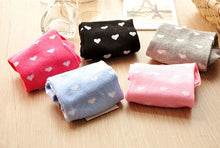 1 5 Pair Soft Boat Socks For Women Sweet Heart Design Women Girls Sock Slippers Cotton Blend Pink Blue Rose Grey Black SM6