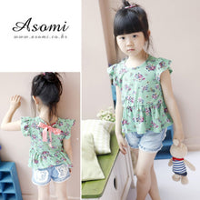 1-6Years Kids Children Girls Shorts Jeans Lace Pocket Demin Jeans SM6