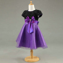 1-7Years Kids Girl Princess Bow Tutu Dress Baby Wedding Party Pageant Tulle Dresses  SM6