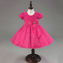 1-7Years Kids Girl Princess Bow Tutu Dress Baby Wedding Party Pageant Tulle Dresses  SM6