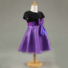 1-7Years Kids Girl Princess Bow Tutu Dress Baby Wedding Party Pageant Tulle Dresses  SM6