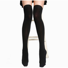 1 Pair Velvet High Socks Women Fashion Over Knee High Temptation Stretch Nylon Socks New #3546 SM6