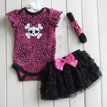 1 Set born Infant Baby Girl Clothing Polka Dot Headband  Romper  TUTU Outfit Clothes 3pcss Sets  SM6