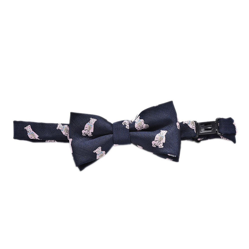 10 Designs Kids Tie Cute Lovely Sunflower Stripe Dot Bear Spiderman Print Adjustable Bowtie Classic Children Bow Tie SM6