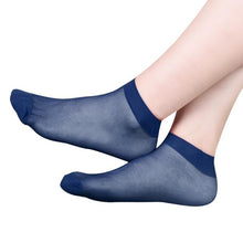 10 Pairs Socks  Fashion Women's Socks Crystal Thin Transparent Thin Silk Socks Women In  Sokken Vrouwen 10 Colors SM6