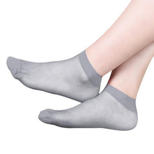 10 Pairs Socks  Fashion Women's Socks Crystal Thin Transparent Thin Silk Socks Women In  Sokken Vrouwen 10 Colors SM6