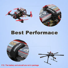 10 Pcs GoolRC 285mm Nylon Strong RC Battery Antiskid Straps Bands for Remote Control Quadcopter Drone Car Model SM6