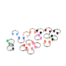 10 Pcs OR 20PCs Trendy Eyebrow Piercing Lip Tongue Nose Navel Belly Button Studs Body Piercing SM6