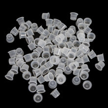 100 Pcs Large Size 18mm Plastic Tattoo Ink Cap Cups Supply SM6