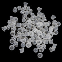 100 Pcs Large Size 18mm Plastic Tattoo Ink Cap Cups Supply SM6