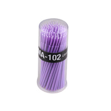100Pcs Dental Medical Applicator Brush Micro Brush Dental Small Applicator Dental Bendable Stick 15MM SM6