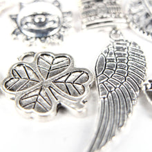 100Pcs Tibetan Silver Mix Charm Pendants Jewelry SM6