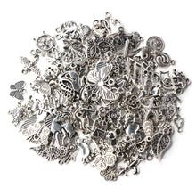 100Pcs Tibetan Silver Mix Charm Pendants Jewelry SM6