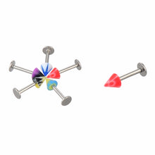 100Pcs Women Body Jewelry Eyebrow Navel Belly Lip Tongue Nose Piercing Bar Ring Jewelry SM6