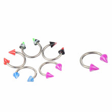 100Pcs Women Body Jewelry Eyebrow Navel Belly Lip Tongue Nose Piercing Bar Ring Jewelry SM6