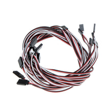10Pcs 1000mm 1m Servo Extension Lead Wire Cable with All adapter plugs for RC Car Quadcopter Servo Receiver Connection SM6