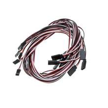10Pcs 1000mm 1m Servo Extension Lead Wire Cable with All adapter plugs for RC Car Quadcopter Servo Receiver Connection SM6