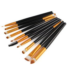 10 Pieces Professional Makeup Brushes Tools Set Makeup Brushes Kit Beauty Brush SM6