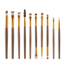 10 Pieces Professional Makeup Brushes Tools Set Makeup Brushes Kit Beauty Brush SM6