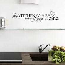#Cu3 New Kitchen + Home Letter Heart Pattern PVC Removable Wall Sticker Home Decor  SM6