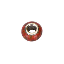 100Pcs Mixed Color Silver Plated Big Hole Loose Beads Fit European Jewelry Braclet Charms DIY SM6