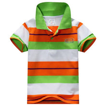 1-7Y Baby Children Boys Striped T-shirts Kids Tops S Tee Polo Shirts Clothing SM6