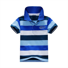 1-7Y Baby Children Boys Striped T-shirts Kids Tops S Tee Polo Shirts Clothing SM6
