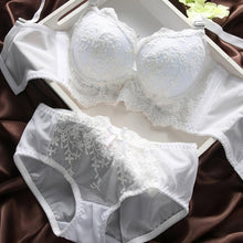 Sexy Women Push Up Lace Bra and Panty s Set Embroidery Underwear Lingerie Bras Suit SM6