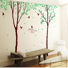(three spelling) tree large sitting room adornment wall stickers in the background Combination can be repeatedly used SM6