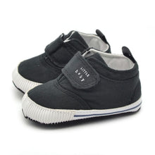 0-18M born Baby Boys Cotton Ankle Canvas High Crib Shoes Casual Sneaker Toddler First Walkers  SM6