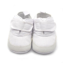 0-18M born Baby Boys Cotton Ankle Canvas High Crib Shoes Casual Sneaker Toddler First Walkers  SM6