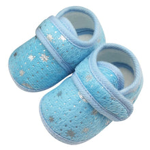 0-18Months Cute Infants Bay Boys Girls Shoes Cotton Crib Shoes Star Print First Walkers SM6