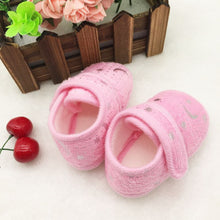 0-18Months Cute Infants Bay Boys Girls Shoes Cotton Crib Shoes Star Print First Walkers SM6