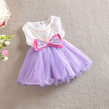 0-3Y Toddler Baby Kids Girls Princess Tutu Dress Bow Necklace Layered Dresses SM6