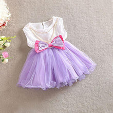 0-3Y Toddler Baby Kids Girls Princess Tutu Dress Bow Necklace Layered Dresses SM6