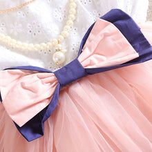 0-3Y Toddler Baby Kids Girls Princess Tutu Dress Bow Necklace Layered Dresses SM6