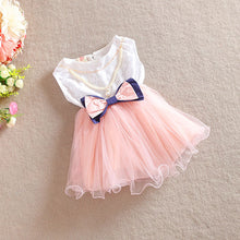 0-3Y Toddler Baby Kids Girls Princess Tutu Dress Bow Necklace Layered Dresses SM6