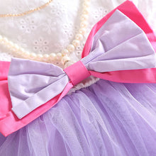 0-3Y Toddler Baby Kids Girls Princess Tutu Dress Bow Necklace Layered Dresses SM6