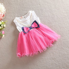 0-3Y Toddler Baby Kids Girls Princess Tutu Dress Bow Necklace Layered Dresses SM6