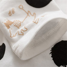 0-3Years Kids Baby Girls Boys Unisex Polka Dots Long Sleeve Blouse Tops T-Shirt Cotton Basic Tees Clothing PY1 SM6