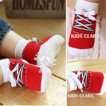 0-4 Years Baby Kids Infant Cotton Shoelaces Anti Slip Trainer Socks Booties Socks SM6