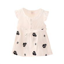 0-4Y Baby Girls Princess Dress Ruffle Button Tutu Kids DressesSM6