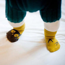 0-4Y Cute Toddler Baby Kids Girls Boys Soft Socks Cartoon Owl Pattern Socks Cotton Socks  SM6