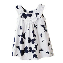 1-5Years Princess Baby Girls Dress Kids Print Sweet One-piece Dresss  SM6