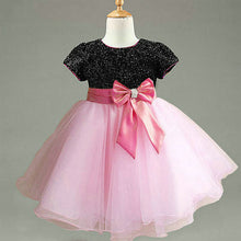 1-7Years Kids Girl Princess Bow Tutu Dress Baby Wedding Party Pageant Tulle Dresses  SM6