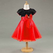 1-7Years Kids Girl Princess Bow Tutu Dress Baby Wedding Party Pageant Tulle Dresses  SM6