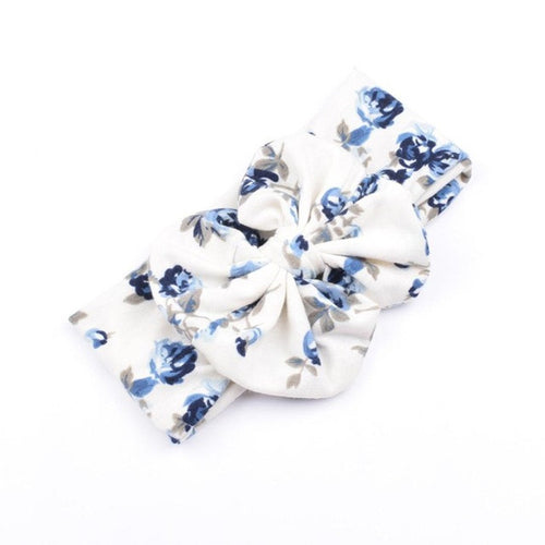 1 PCS  Fashion Baby Girls Bow Knot Elasticity Girls Headband Cotton Children Baby Hair Accessories 3 Colors YL SM6