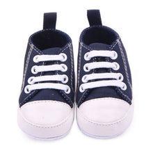 Baby Boy Girls Toddler Canvas Shoes Soft Sole Antislip Crib First Walkers 12 Colors SM6